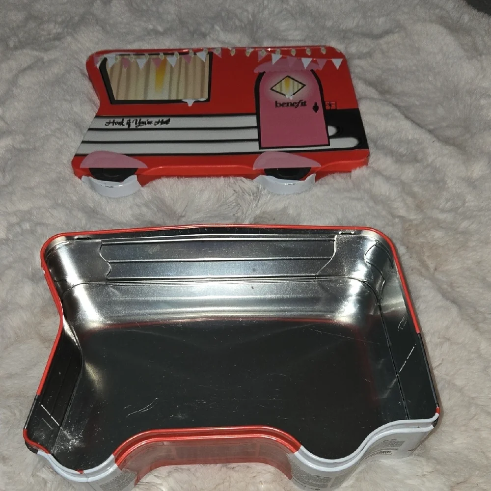 Benefit Festive Red and Pink Tin